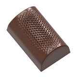 Chocolate World CW12098 Chocolate mould buche with grid