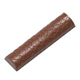 Chocolate World CW12105 Chocolate mould semicircular bar with ice shards