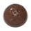 Chocolate World CW12116 Chocolate mould lunar terrain hemisphere - Nora Chokladskola AB