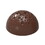 Chocolate World CW12116 Chocolate mould lunar terrain hemisphere - Nora Chokladskola AB
