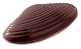 Chocolate World CW1211 Chocolate mould triangle mussel