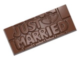 Chocolate World CW12143 Chocolate mould tablet Just Married