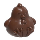 Chocolate World CW12145 Chocolate mould small round chicken