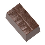 Chocolate World CW12170 Chocolate mould block banana leaf - Nora Chokladskola