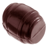 Chocolate World CW1224 Chocolate mould barrel double