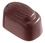 Chocolate World CW1233 Chocolate mould almond cube