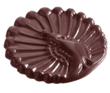 Chocolate World CW1237 Chocolate mould peacock caraque