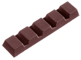 Chocolate World CW1256 Chocolate mould bar lined