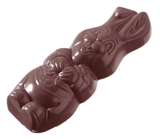 Chocolate World CW1310 Chocolate mould hare caraque