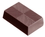 Chocolate World CW1325 Chocolate mould square block
