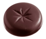 Chocolate World CW1357 Chocolate mould caraque star