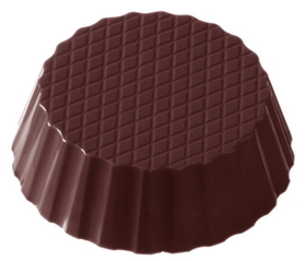 Chocolate World CW1378 Chocolate mould cup round petit four