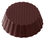 Chocolate World CW1378 Chocolate mould cup round petit four