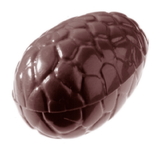 Chocolate World CW1379 Chocolate mould egg kroko 47 mm