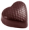 Chocolate World CW1436 Chocolate mould checkered heart