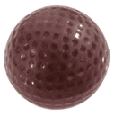 Chocolate World CW1443 Chocolate mould golfballl mini
