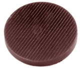 Chocolate World CW1455 Chocolate mould disc Ø 31 mm