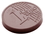 Chocolate World CW1467 Chocolate mould caraque "Euro"