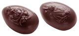 Chocolate World CW1472 Chocolate mould egg family 73 mm 2 fig.
