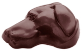Chocolate World CW1476 Chocolate mould dog head
