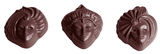 Chocolate World CW1501 Chocolate mould Venice 3 fig.