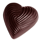 Chocolate World CW1513 Chocolate mould heart braided