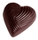 Chocolate World CW1513 Chocolate mould heart braided