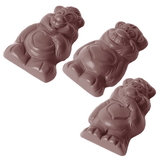 Chocolate World CW1518 Chocolate mould little bears 3 fig.
