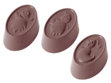 Chocolate World CW1523 Chocolate mould ghosts 3 fig.