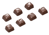 Chocolate World CW1551 Chocolate mould easydip square 7 fig.