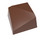 Chocolate World CW1559 Chocolate mould diagonal 8 gr
