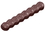 Chocolate World CW1590 Chocolate mould smiley bar 8 face