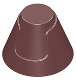 Chocolate World CW1601 Chocolate mould cone with jacket