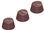 Chocolate World CW1605 Chocolate mould round wave S 3 fig.
