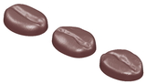 Chocolate World CW1609 Chocolate mould coffee bean 3 fig.