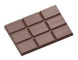 Chocolate World CW1610 Chocolate mould tablet stripes