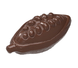 Chocolate World CW1624 Chocolate mould cacao bean open