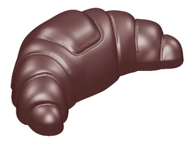 Chocolate World CW1638 Chocolate mould croissant