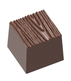 Chocolate World CW1676 Chocolate mould structura 2 wood