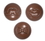 Chocolate World CW1679 Chocolate mould half sphere bow - lips - moustache 3 fig.