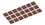 Chocolate World CW1743 Chocolate mould caraque part 2 alfabet 21 fig.