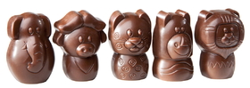 Chocolate World CW1746 Chocolate mould "The big five" small 5 fig.