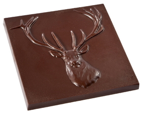 Chocolate World CW1792 Chocolate mould tablet stag