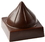 Chocolate World CW1793 Chocolate mould cube with dome