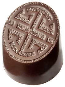 Chocolate World CW1794 Chocolate mould jade stamp