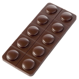 Chocolate World CW1796 Chocolate mould drug pil strip