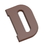 Chocolate World CW1803 Chocolate mould letter D 135 gr