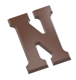 Chocolate World CW1813 Chocolate mould letter N 135 gr