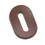 Chocolate World CW1814 Chocolate mould letter O 135 gr