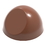 Chocolate World CW1846 Chocolate mould half sphere with flat side &#216; 32 mm